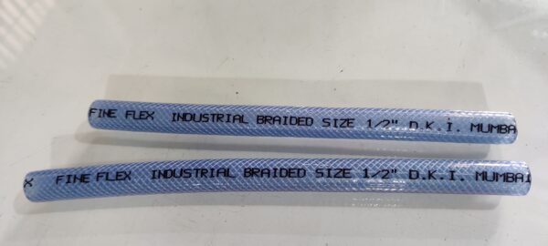 Pvc Fine Flex White Braided Hose image 2