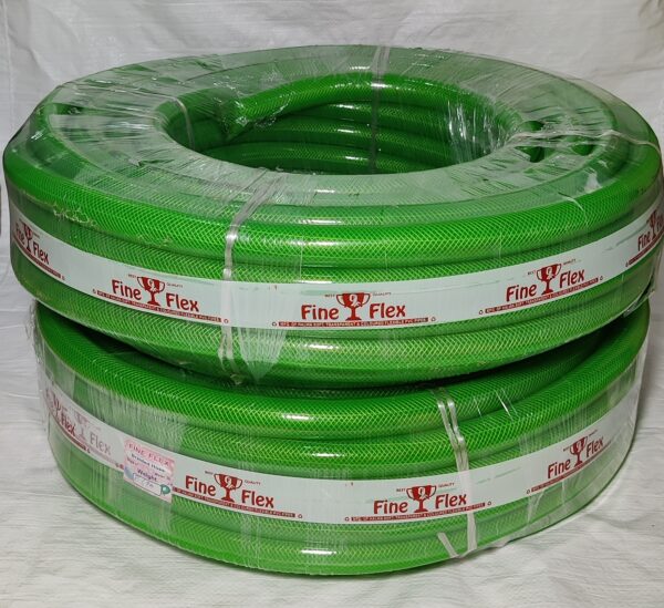 Pvc Fine Flex Green Braided Hose Image 1