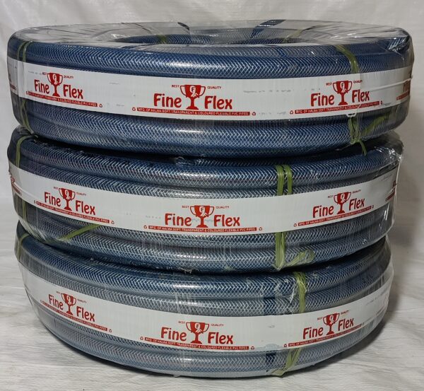 Pvc Fine Flex White Braided Hose image 1