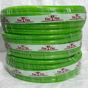 PVC FINE FLEX GREEN BRAIDED HOSE