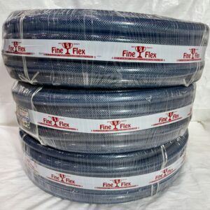 PVC FINE FLEX WHITE BRAIDED HOSE